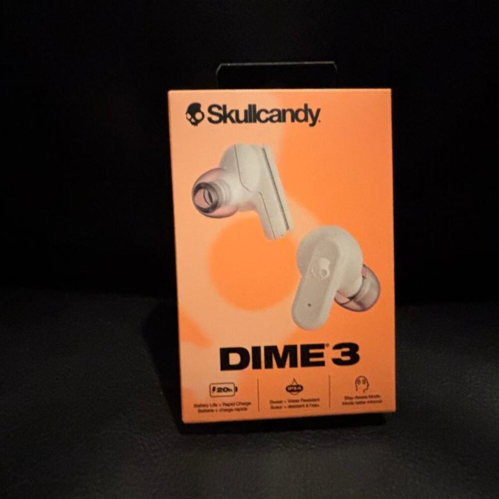 Brand New Skullcandy Dime 3 True Wireless Earpods - White - S2DCW-R951 – NEW